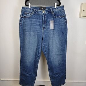 La Joie Comfort Stretch High-Rise Straight Leg Jean Women's Size 22W